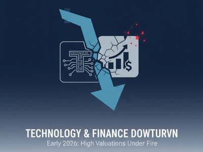 Technology and Financial Stocks Decline Amid High Valuations in Early 2026