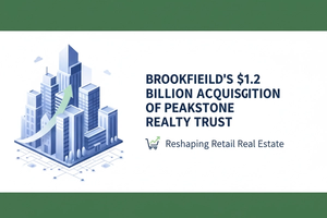 Brookfield's $1.2 Billion Acquisition of Peakstone Realty Trust: Impacts on Retail Real Estate