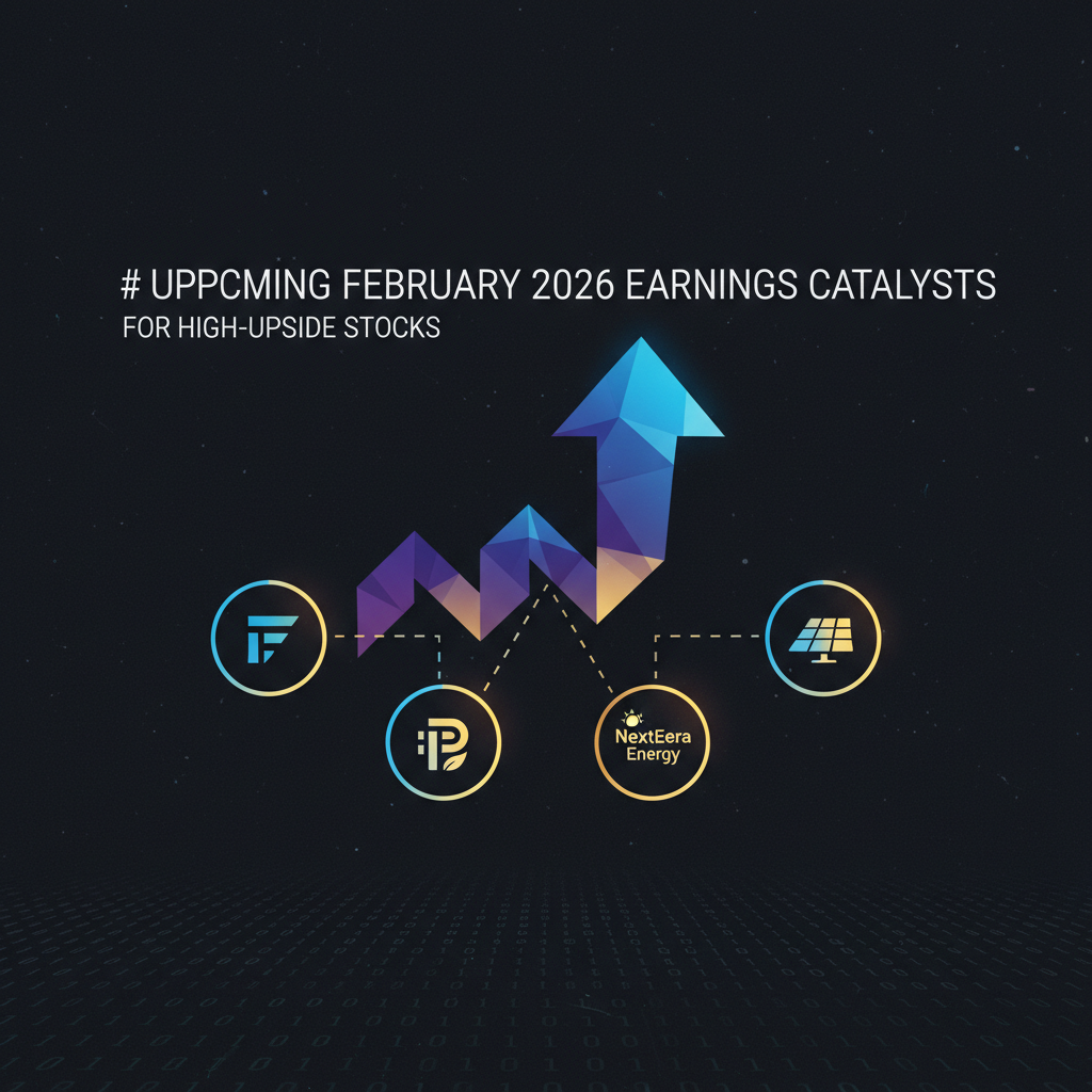 Upcoming February 2026 Earnings Catalysts for High-Upside Stocks Like FUTU, PLTR, NEE, and ENPH