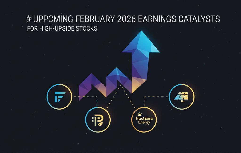 Upcoming February 2026 Earnings Catalysts for High-Upside Stocks Like FUTU, PLTR, NEE, and ENPH