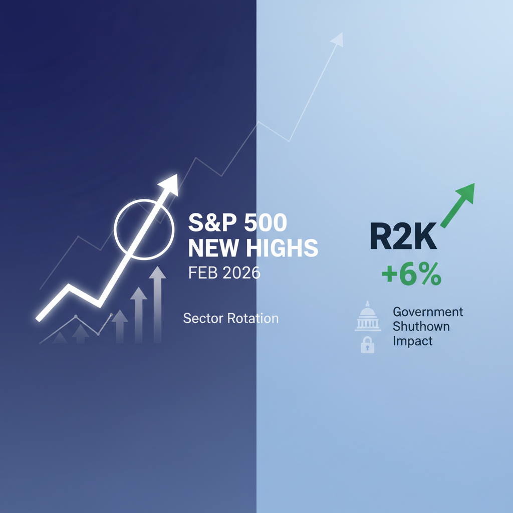 S&P 500 Hits New Highs Despite Sector Rotation in February 2026