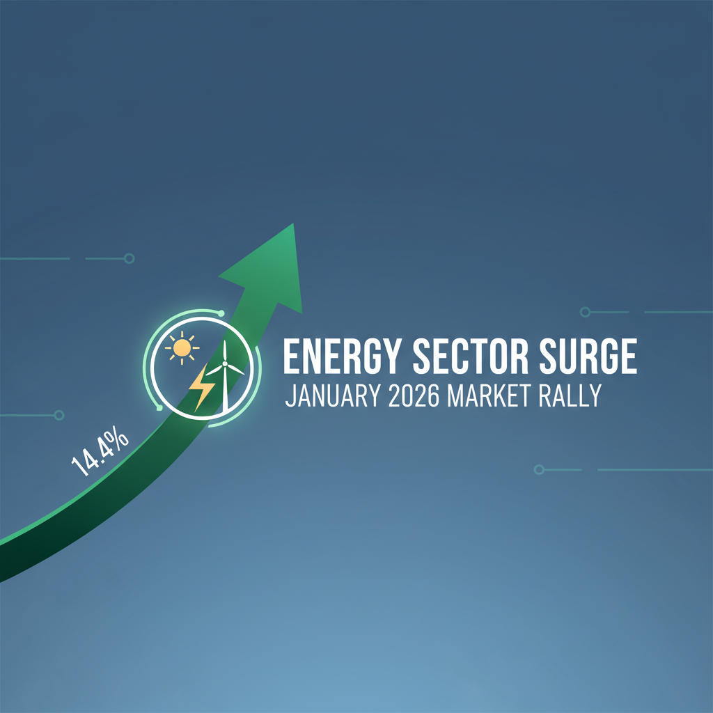 Energy Sector Surge: 14.4% Gains Lead January 2026 Market Rally