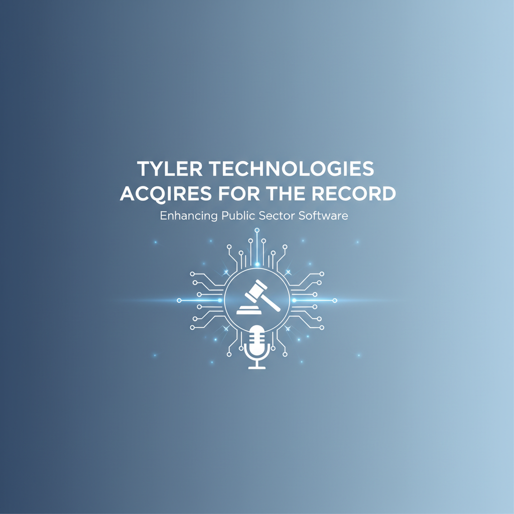 Tyler Technologies Acquires For The Record to Revolutionize Public Sector Courtroom Technology