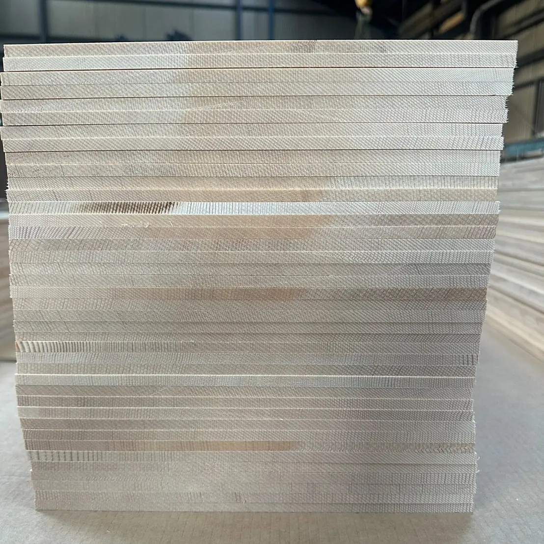Spruce lutherie wood, with end grain precisely and cleanly cut.