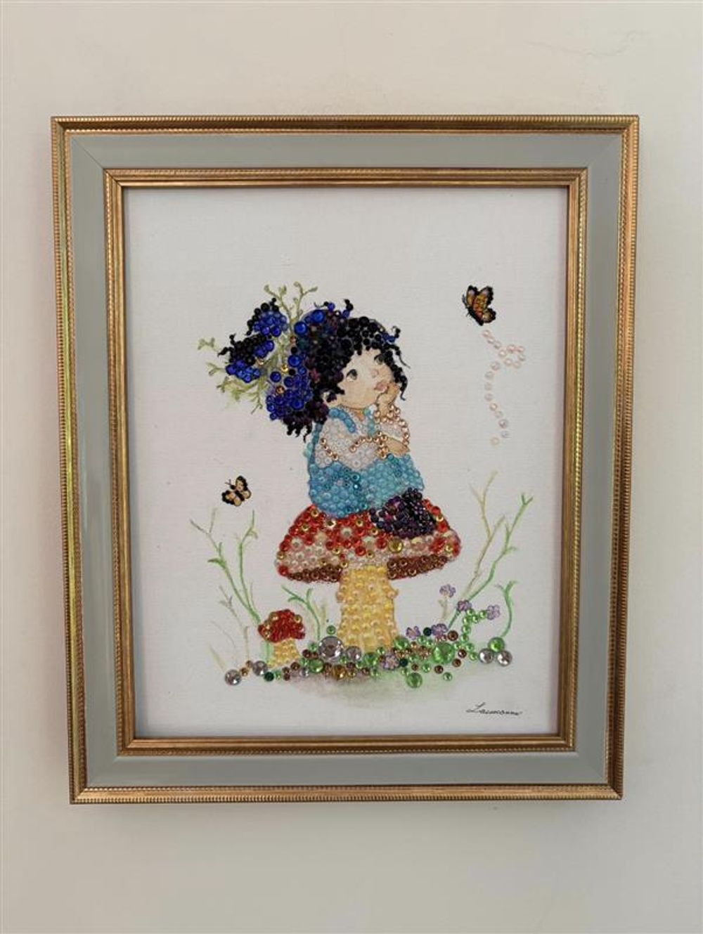 Fairy on a Toadstool