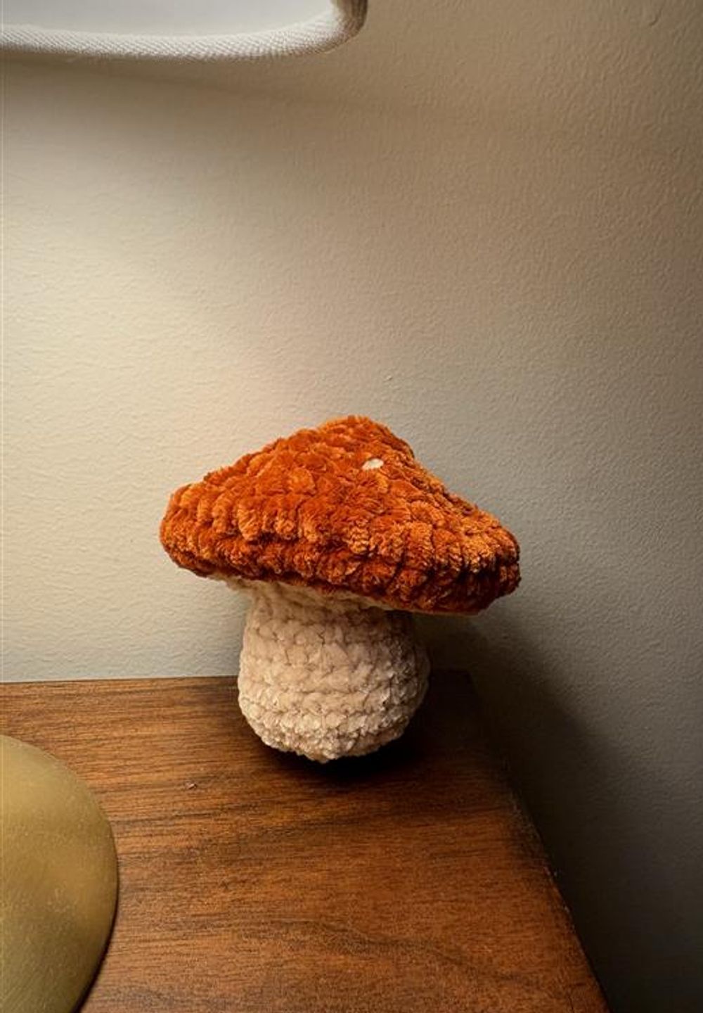 Chenille Mushroom