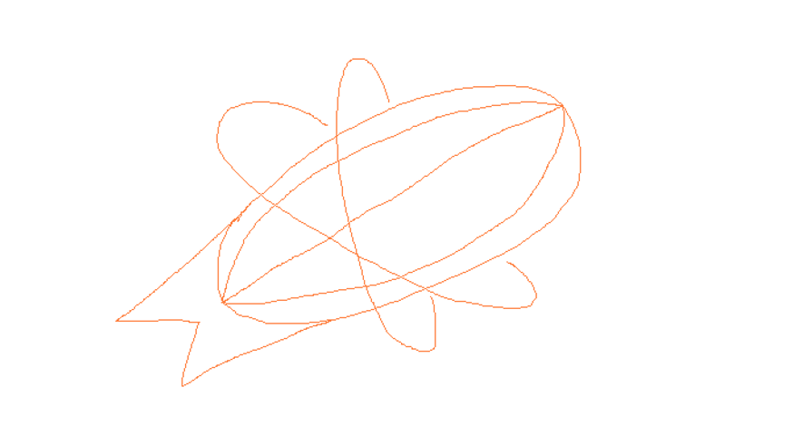 hand drawn saas logo