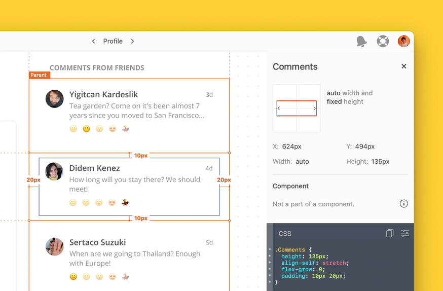 Capture design intent with Layout Specs in Zeplin