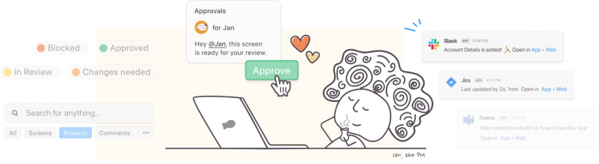 Zeplin solves product team workflow management