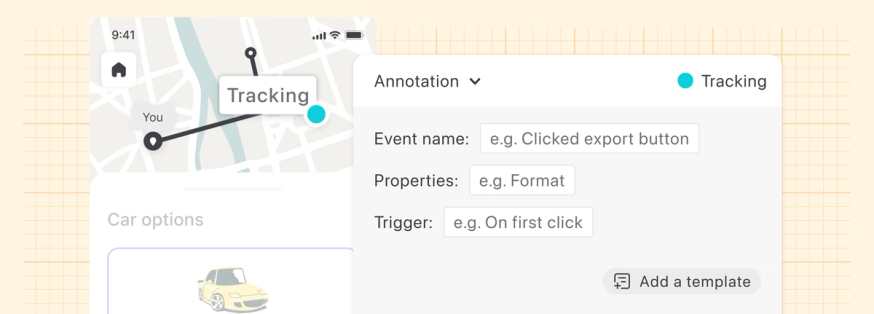 An example usage for annotation templates