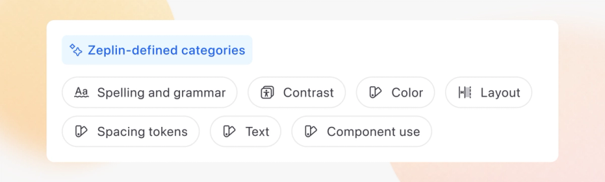 Zeplin-designed categories