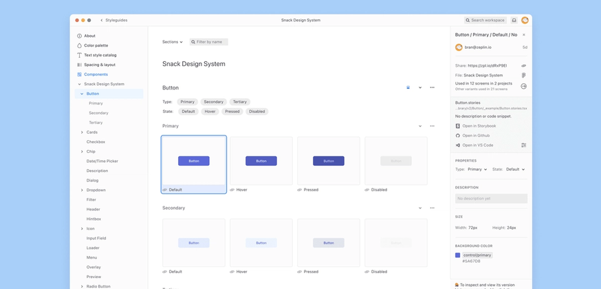 Styleguide design refresh