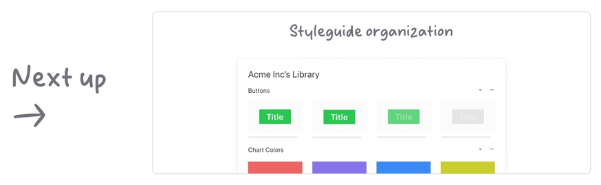 Next up: Flows and Styleguide organization