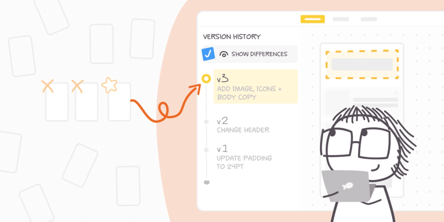 Git version control for design