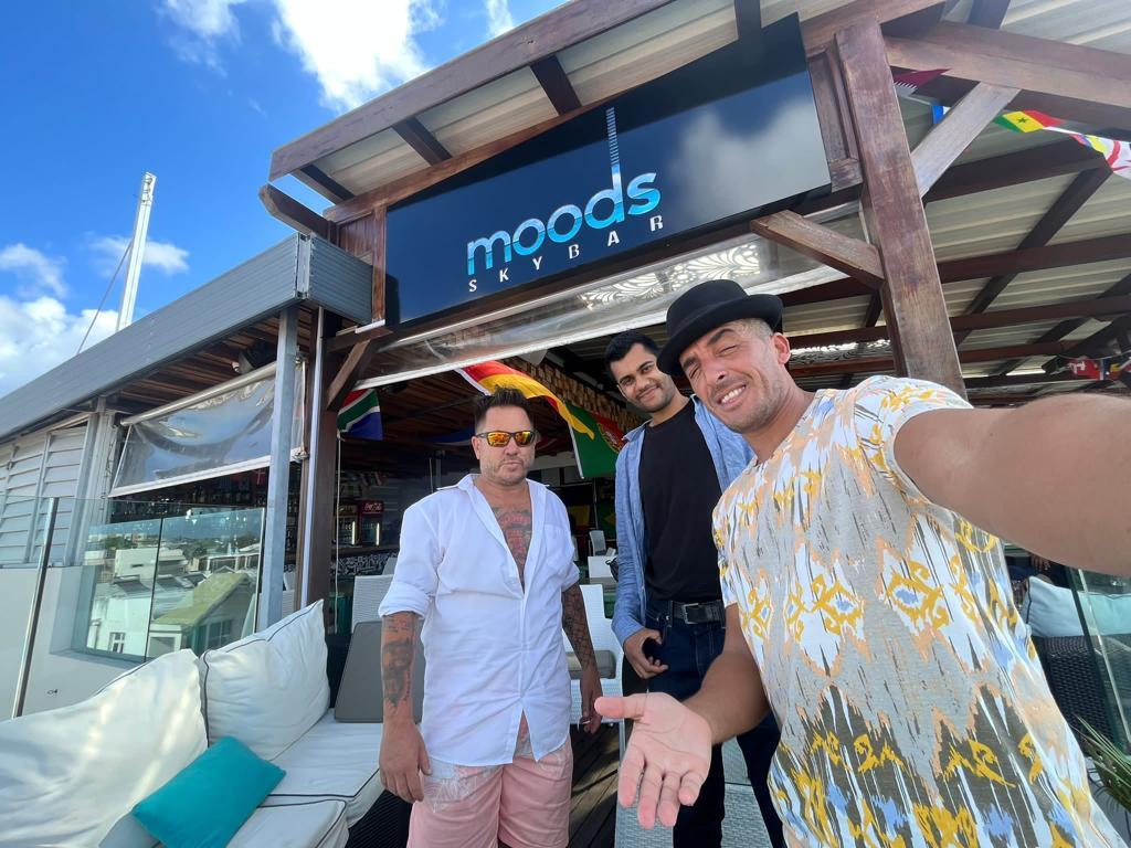Greetings from Moods Skybar