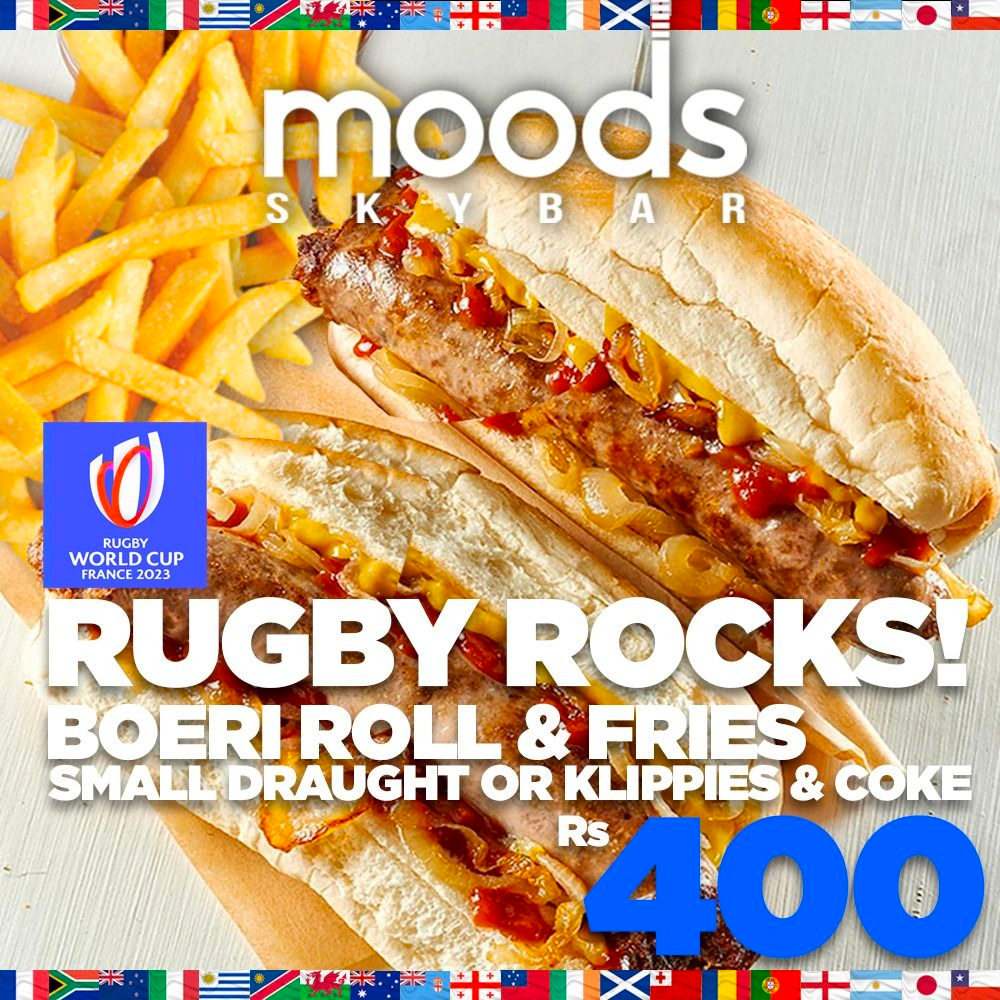 Rugby World Cup Roll & Fries