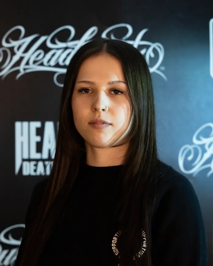 Nadija, artist at HeadRush Whitby