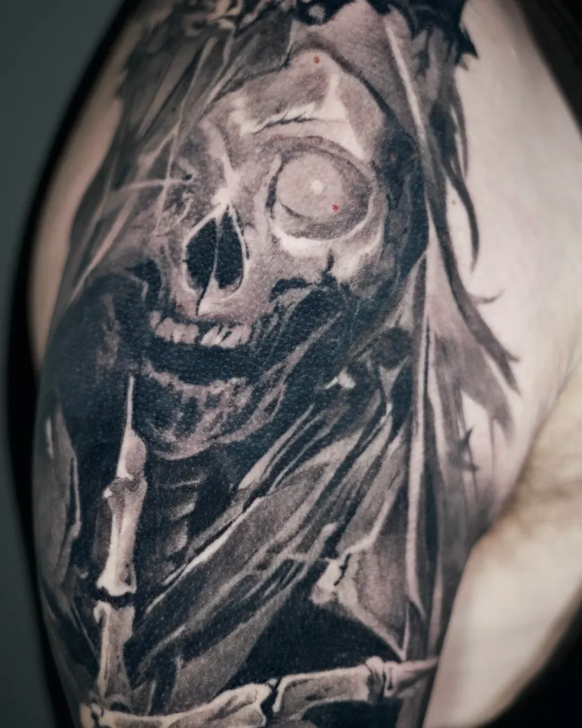 Tattoo by Maks at HeadRush Whitby