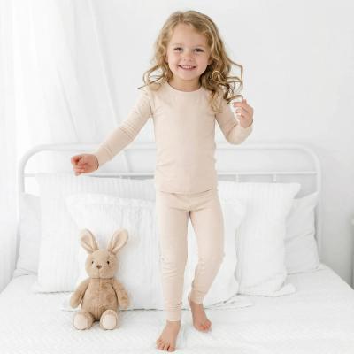 Baby wearing soft pajamas at bedtime
