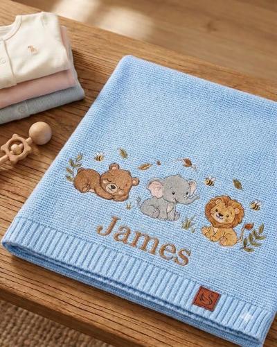 Animal Baby Blanket