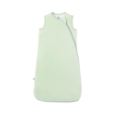 Sage green 2.5 TOG baby sleep sack with side zipper