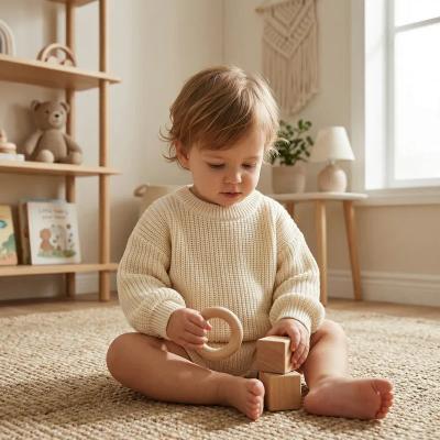 Classic Knit Baby Sweater
