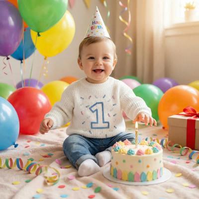 first birthday sweater