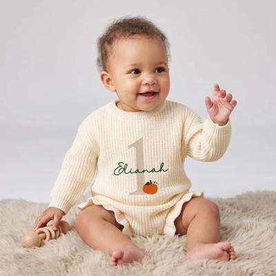 Pumpkin Baby Rompers