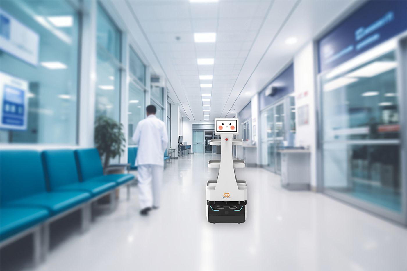 Futural Robotics Hospital Flexible Logistics Robot — фото робота