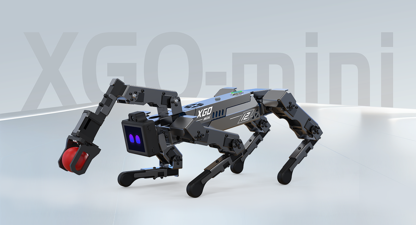 Luwu Dynamics XGO desktop AI robot dog series — фото робота