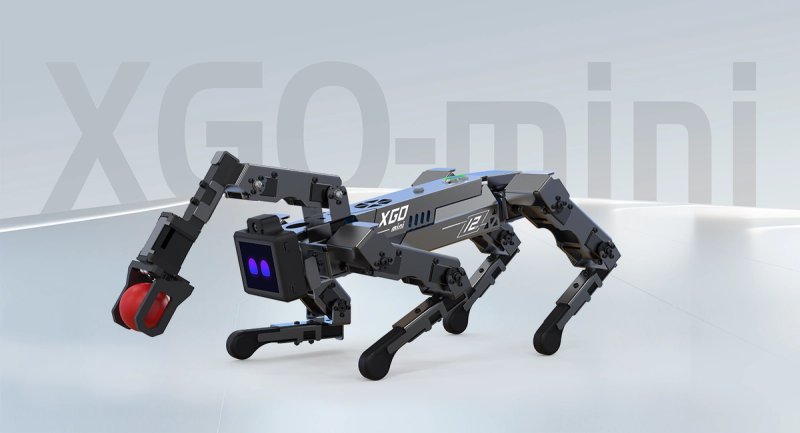 Luwu Dynamics XGO desktop AI robot dog series — фото робота