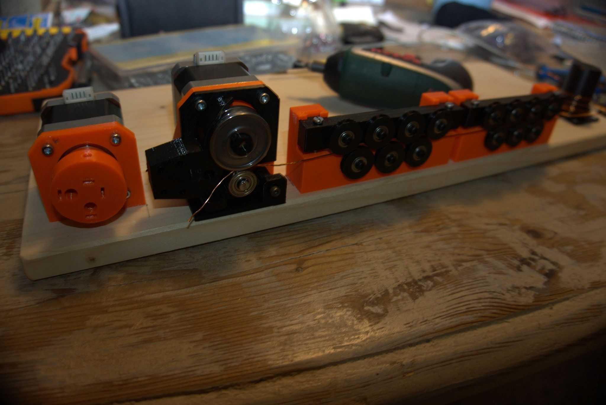 3d printed wire winder full