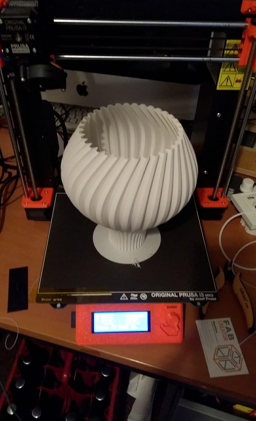 3d printed lamp shade prusa