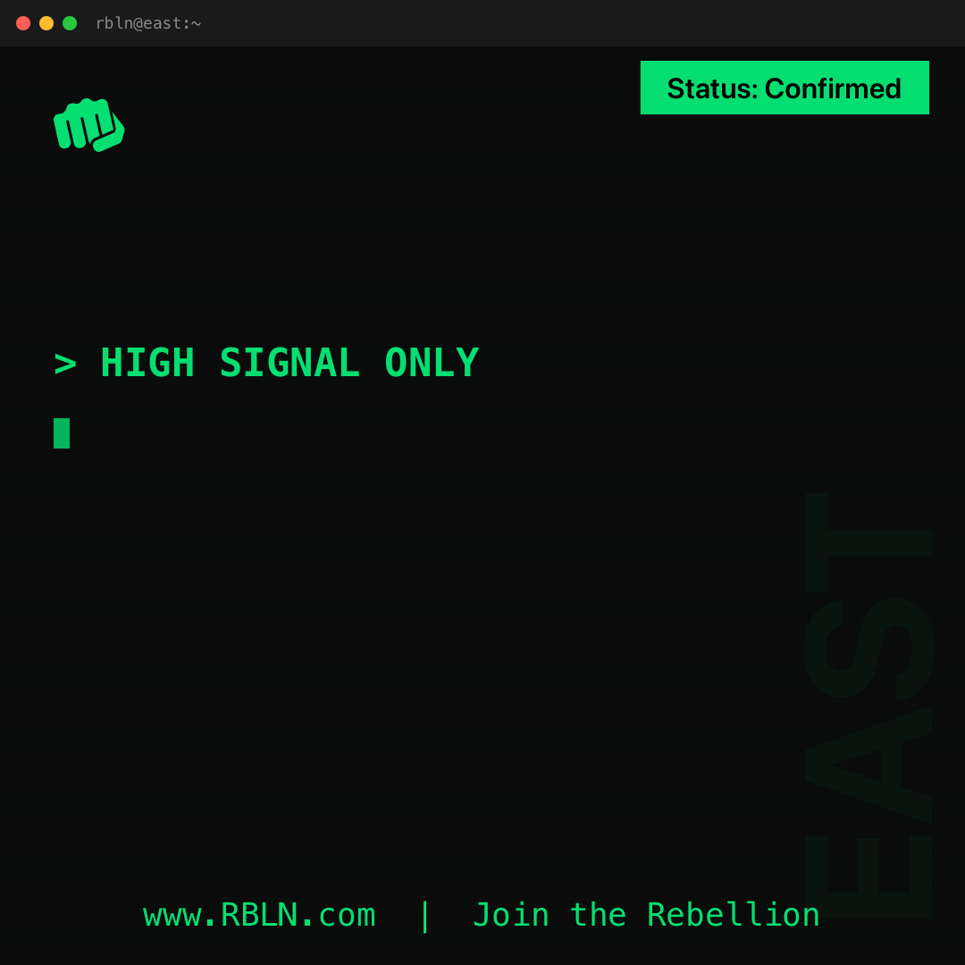 RBLN East 2026 attendee guide: agenda, speakers, and how to plan your three days