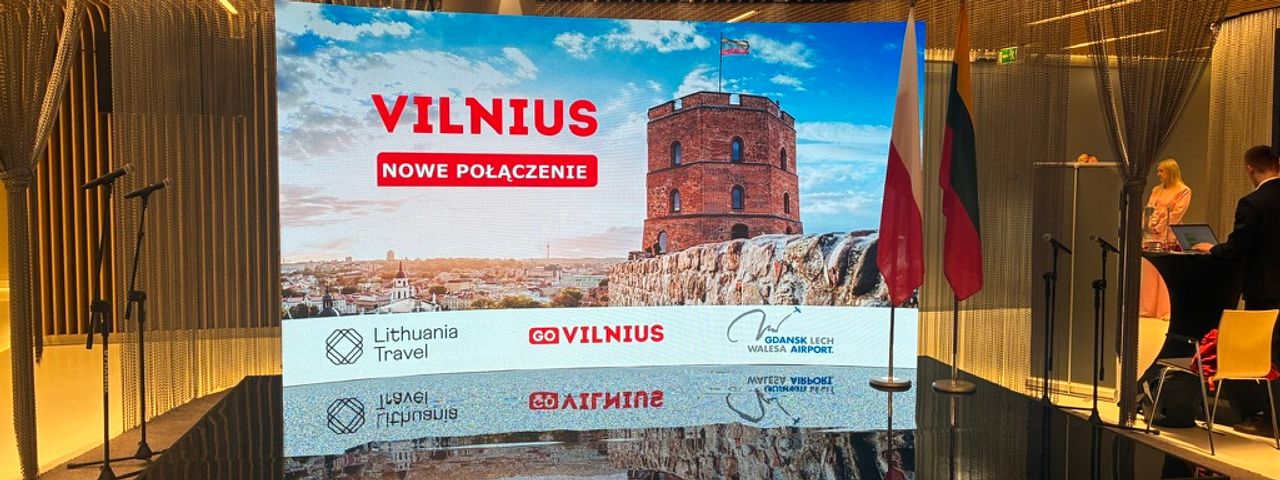 Ekrany LED na konferencji