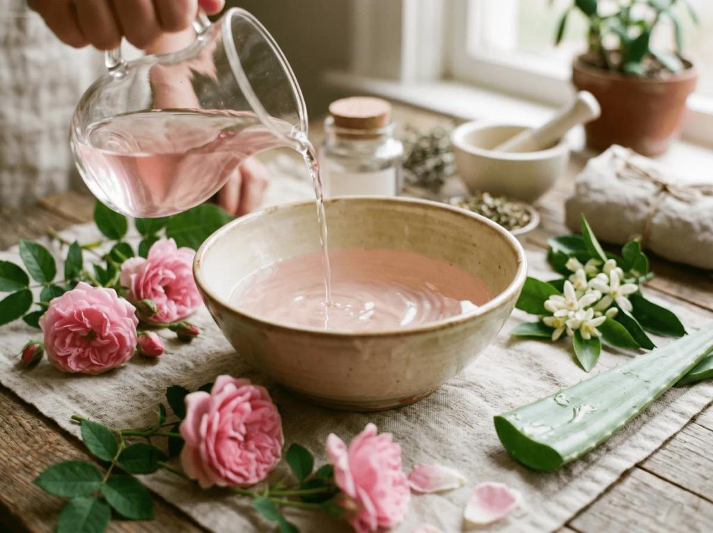 Hydrolat Gesichtswasser Rose
