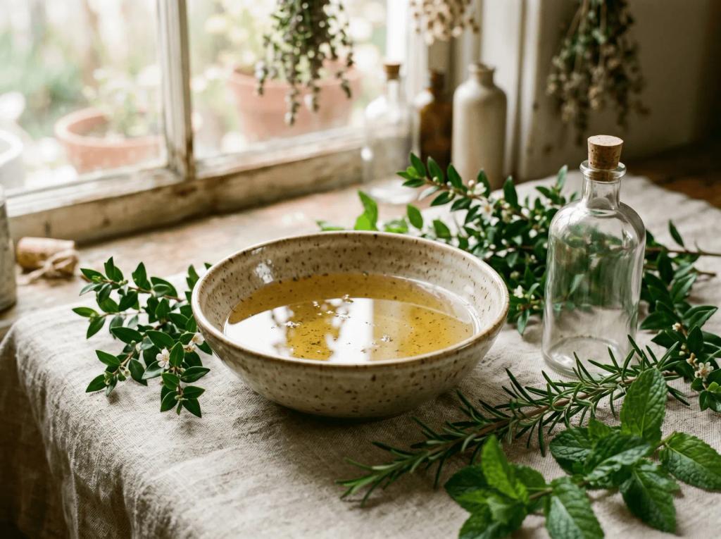 Body Splash mit Myrten-Hydrolat
