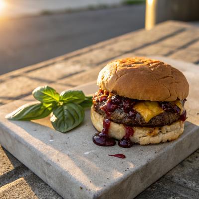 Designing a Burger Experience Architecture Meets Food Photography