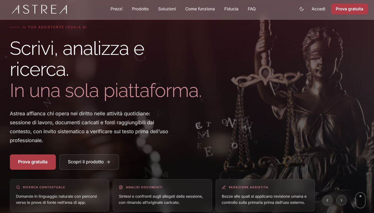 Astrea – L’intelligenza artificiale che semplifica il lavoro dei professionisti