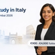 Study in Italy Mumbai 2026: Tuition €900 – €4,000 + Living Costs + Eligibility Complete Guide​