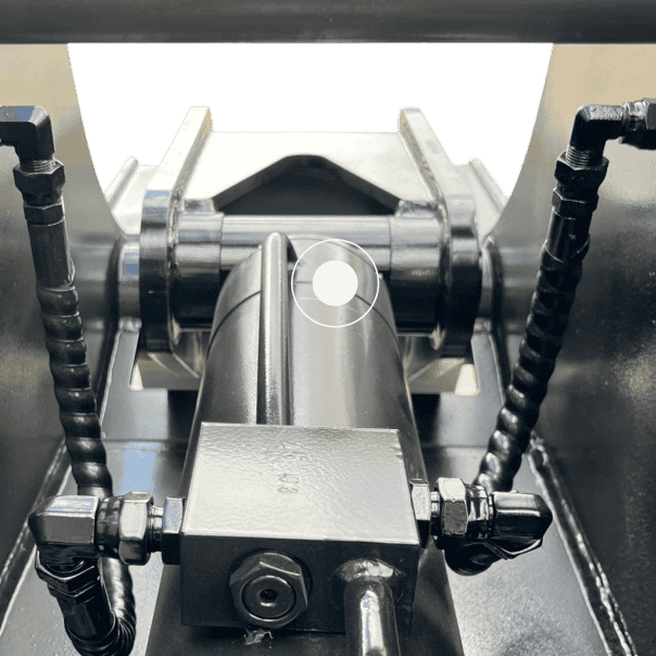 Hydraulic Grab - Oversized single ram