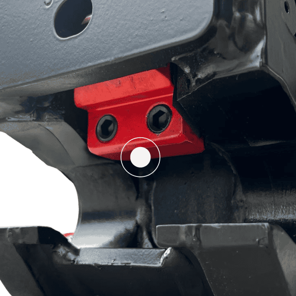 Hydraulic Tilting Hitch - Triple locking safety system