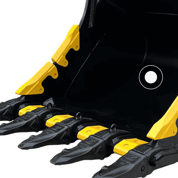 Rock Bucket - Reinforced wear protection