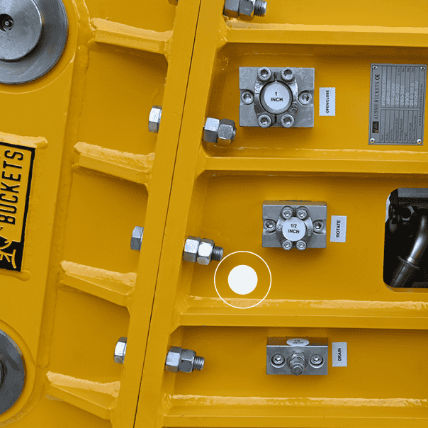 Hydraulic Shear - Durable reversible blades
