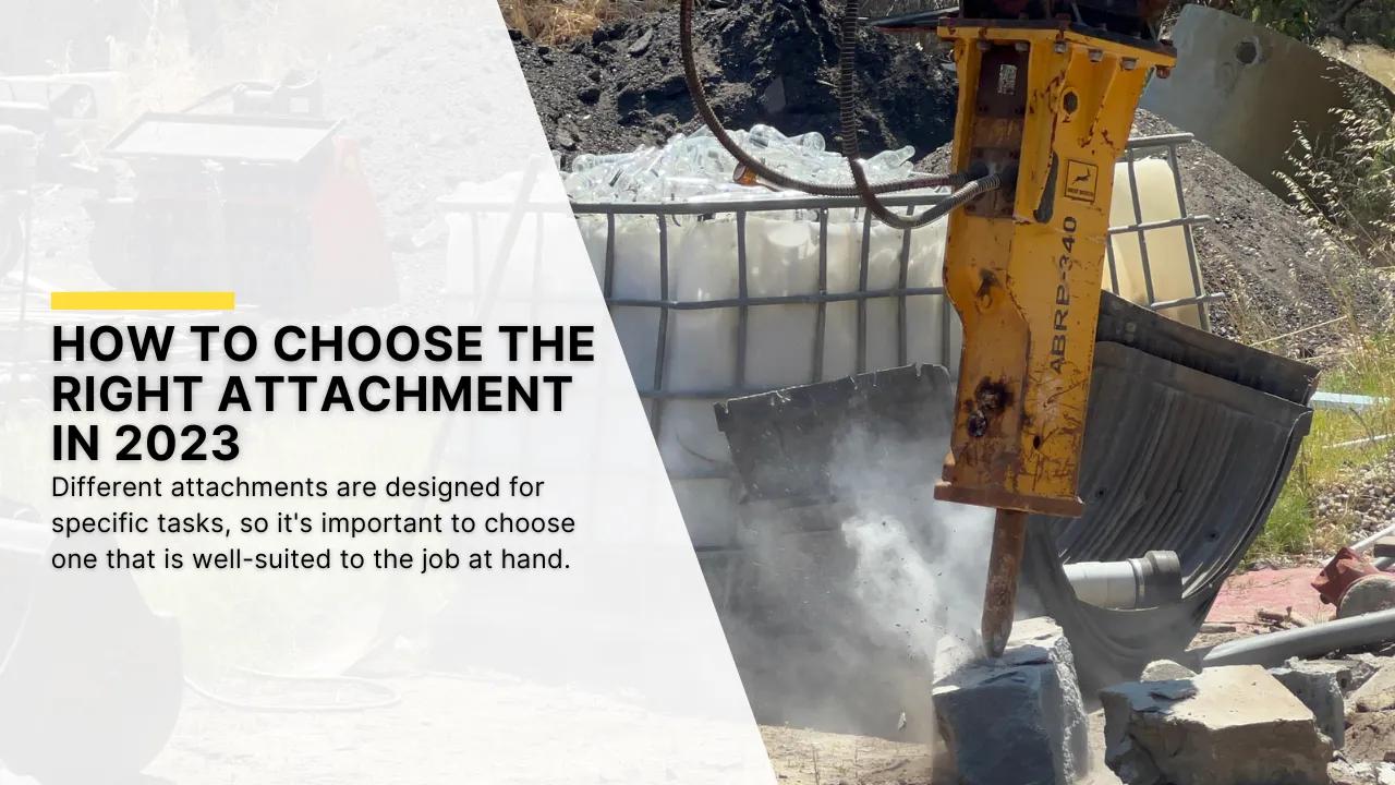 How to Choose the Right Attachment in 2023 | Aussie Buckets - Main Image