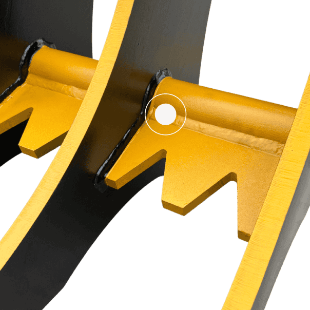 Heavy Duty Stick Rake - Hybrid push-pull design