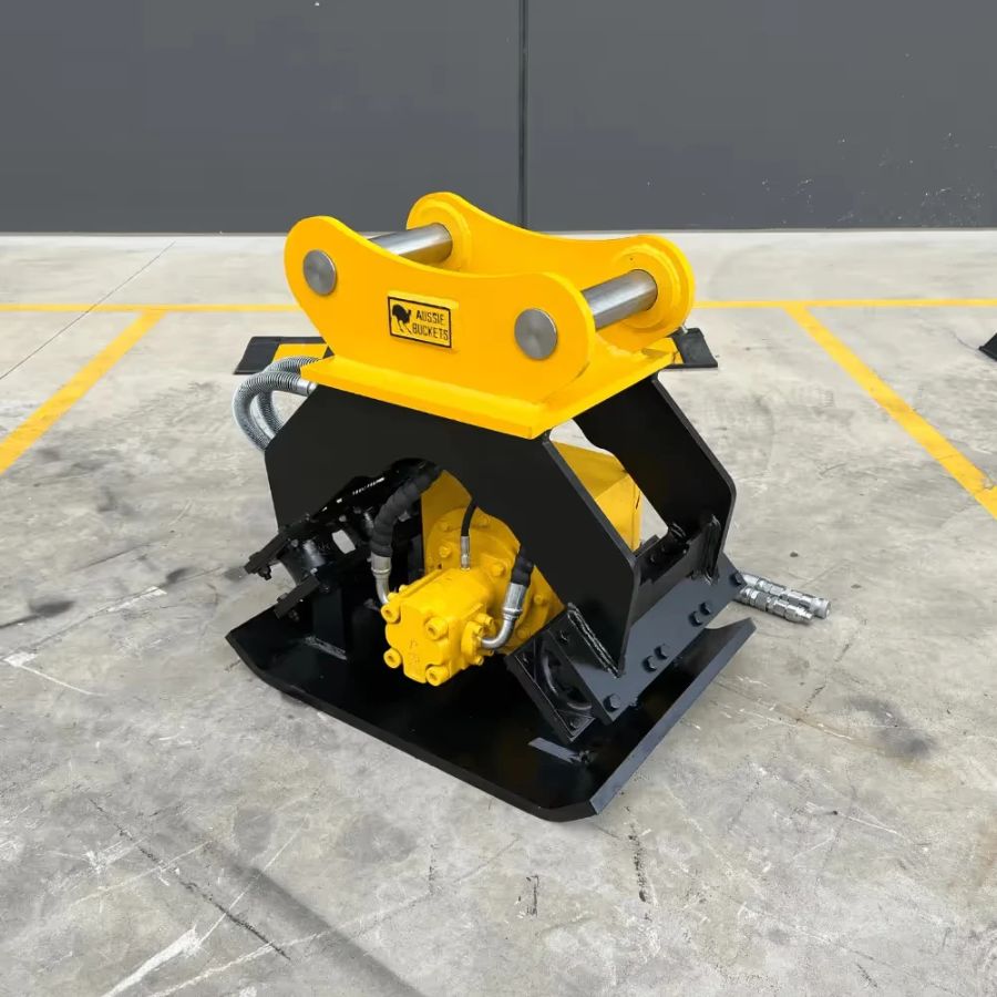 Aussie Buckets Vibrating Compaction Plate 5-11T Model