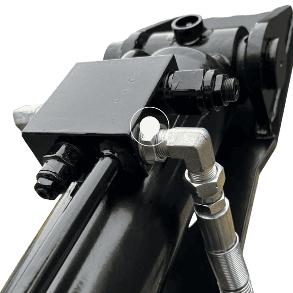 Hydraulic Thumb - Manifold distribution blocks
