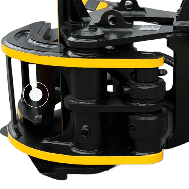 Hydraulic Tree Shear - Protective features