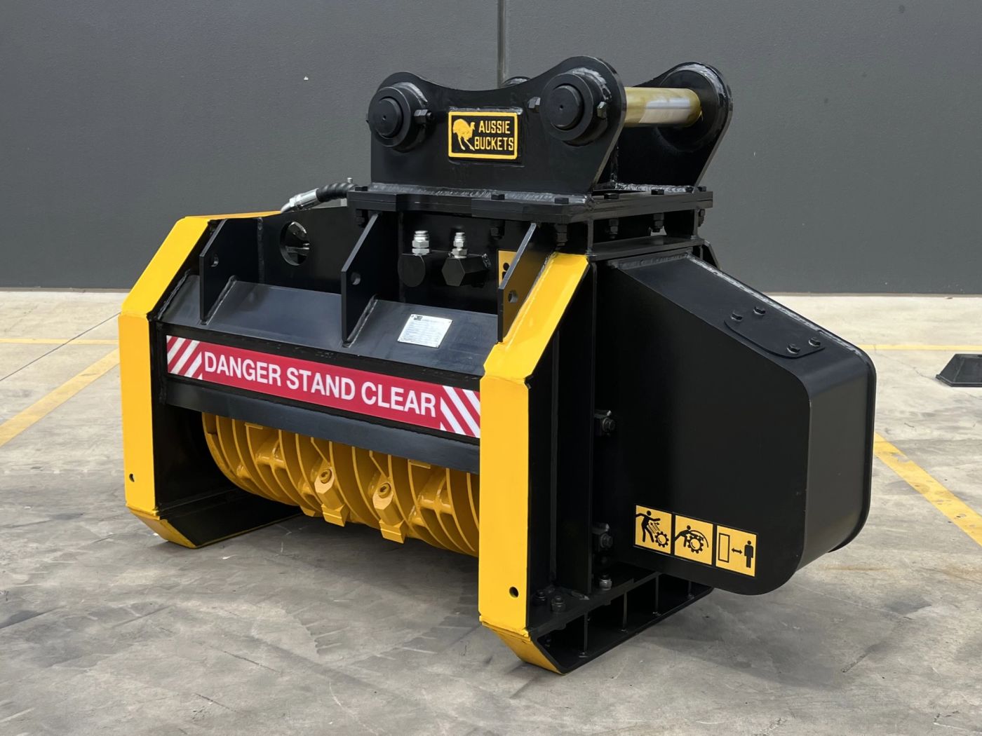 Aussie Buckets excavator mulcher attachment